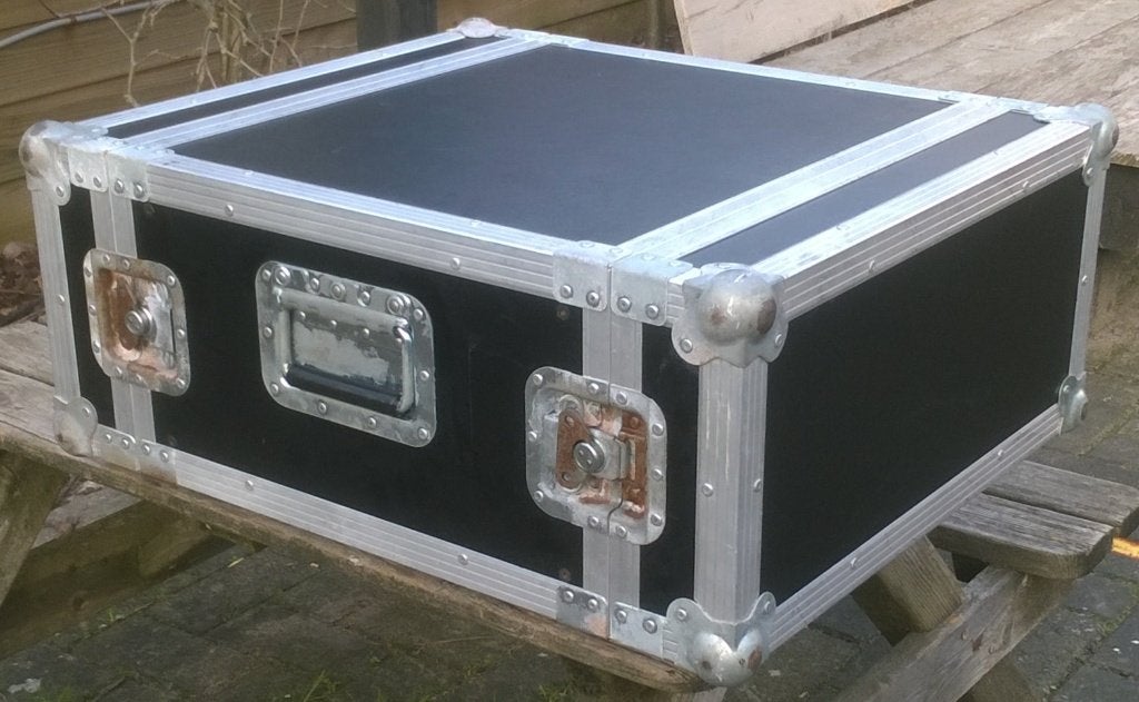 Flightcase 5HE, dubbel deur, Muziek en Instrumenten, Behuizingen en Koffers, Ophalen of Verzenden, Gebruikt, Speaker of Versterker