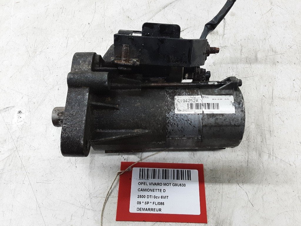 STARTMOTOR Opel Vivaro (01-2000/07-2014) (C194252A), Gebruikt, Rue de l'Espoir 34 34
4030  GRIVEGNÉE, BE, Info@Collignon.be, Opel