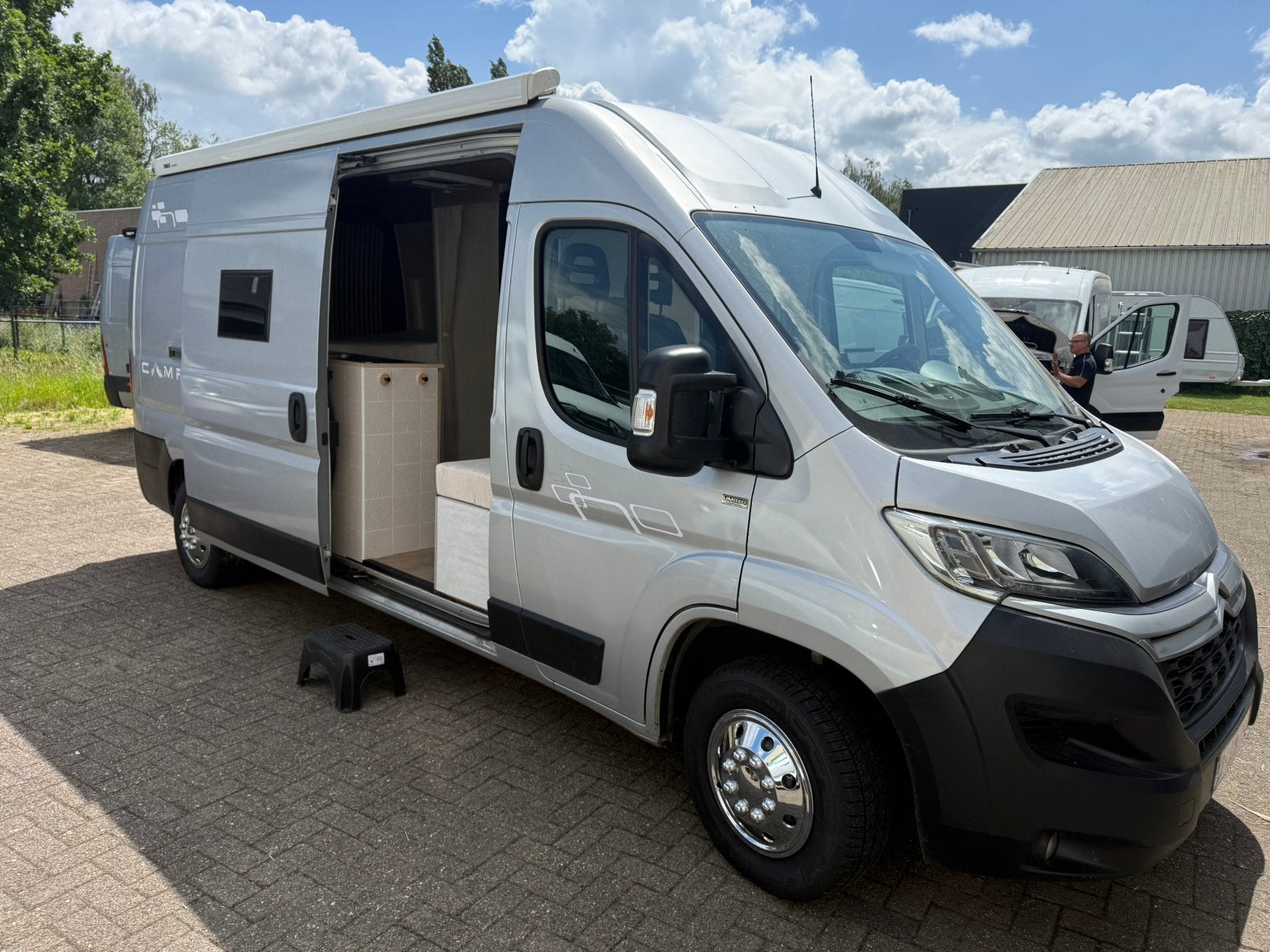Campervan citroen gekeurd met garantie, Caravanes & Camping, Diesel, Particulier, Chauffage autonome, Auvent