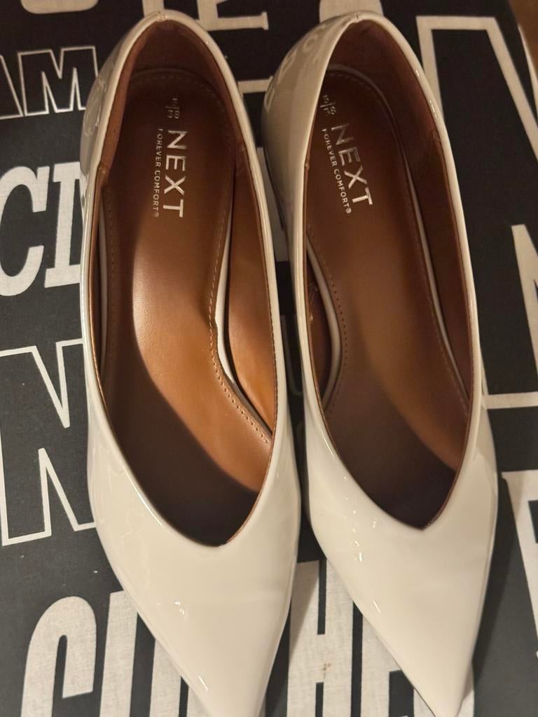Next schoenen ,maat 38!, Vêtements | Hommes, Chaussures, Enlèvement, Comme neuf, Blanc