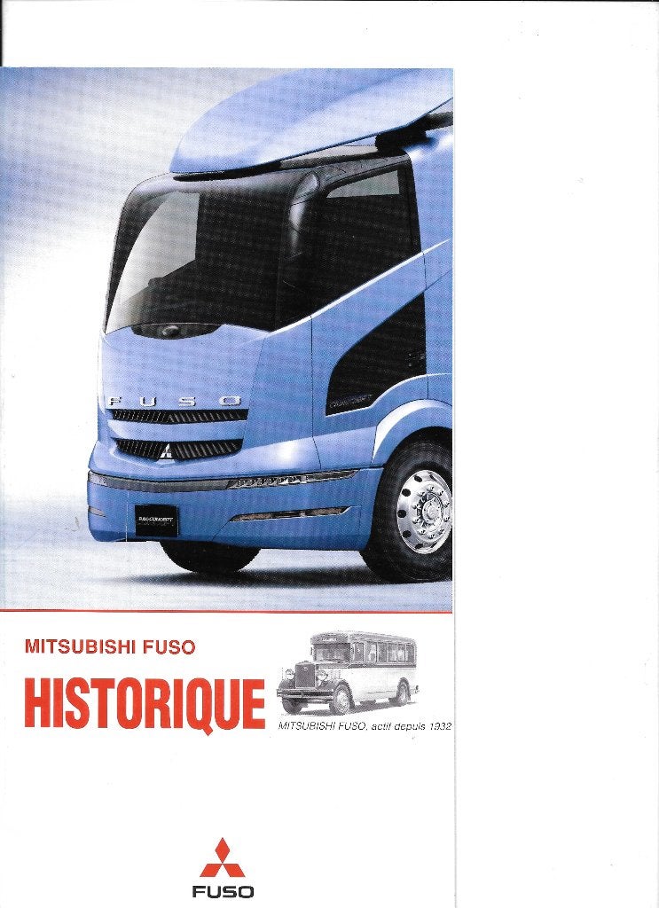 FUSO "HISTORIQUE", Ophalen of Verzenden, Zo goed als nieuw, Mitsubishi