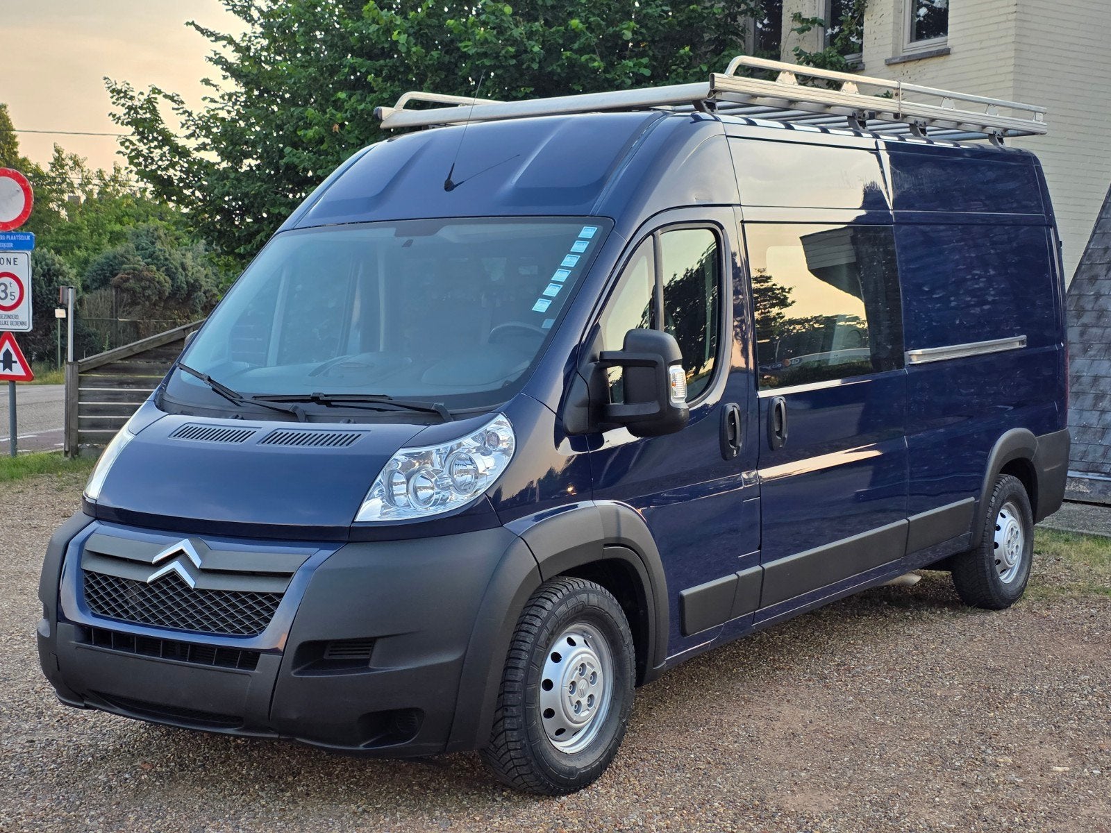 Citroën Jumper Dubbele Cabine L3H2 – 2013 – 180.000 km – Zee, Autos, Camionnettes & Utilitaires, Entreprise, Caméra de recul, Air conditionné