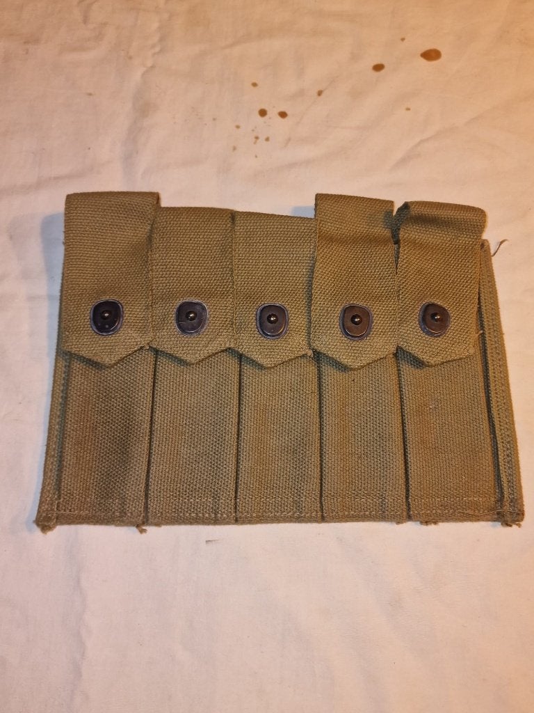 Pochette à munitions USMC de la Seconde Guerre mondiale, Enlèvement ou Envoi, Armée de terre, Autres types