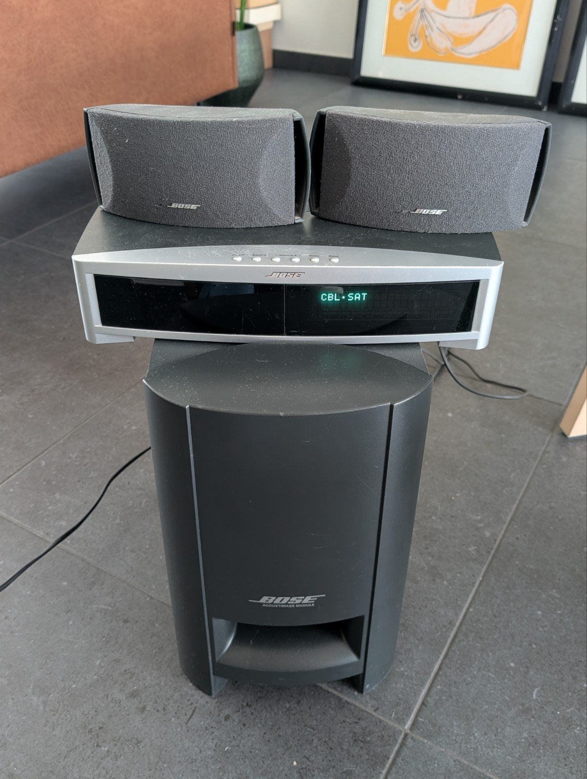 Bose 3.2.1. entertainment systeem., TV, Hi-fi & Vidéo, Ensembles home-cinéma, Autres marques, Enlèvement, Utilisé, 70 watts ou plus