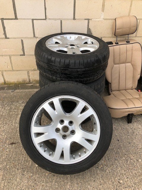 Range Rover 19 Duims velgen + Achterbank, Auto-onderdelen, Gebruikt, 255 mm, Velg(en), All Season