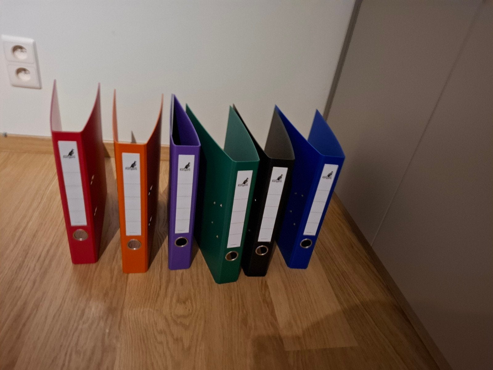 klasseurs, Ophalen, Nieuw