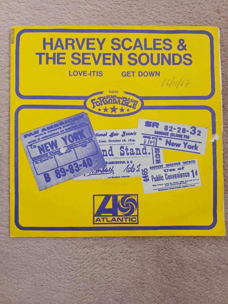 Harvey Scales & The Seven Sounds – Love Itis  1967  R&B, CD & DVD, Vinyles Singles, Comme neuf, Autres types, R&B et Soul, Enlèvement ou Envoi