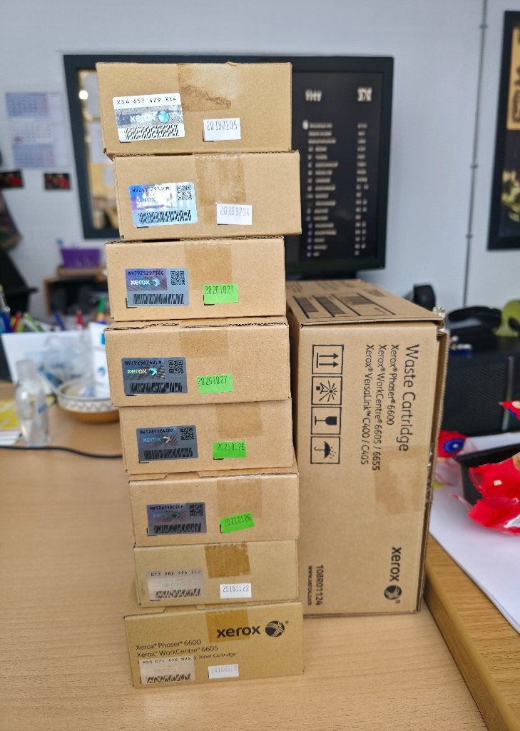 Lot Toners Originaux Xerox (Phaser/WorkCentre/VersaLink), Ophalen of Verzenden, Nieuw, Toner, Xerox