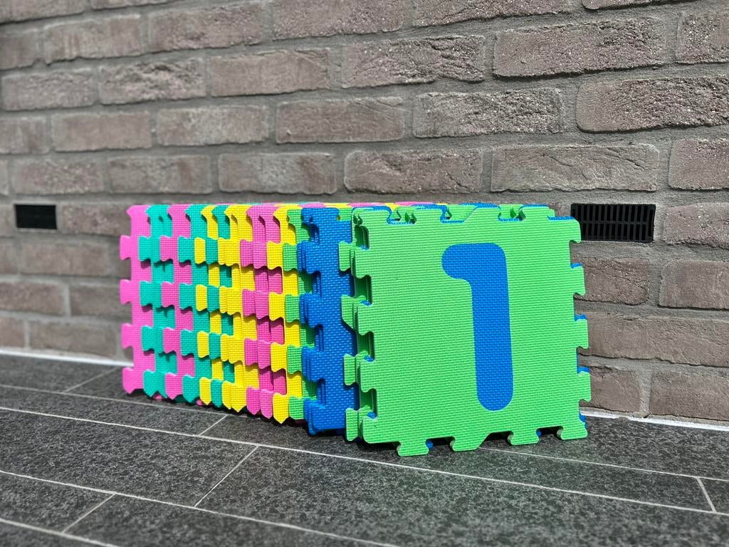 Tapis de puzzle pour enfants - 20 pièces, Enlèvement, Comme neuf