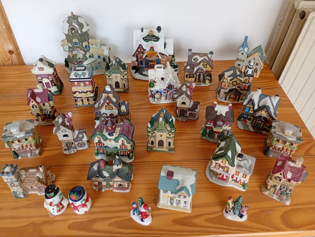 Kerstdorp, Diversen, Ophalen