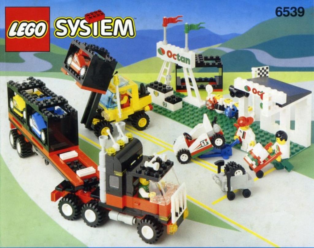LEGO Classic Town 6539 Victory Cup Racers TOP, Ophalen of Verzenden, Zo goed als nieuw, Complete set, Lego
