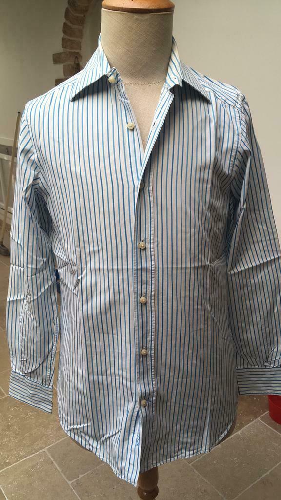 Mooi gestreept overhemd Massimo Dutti, Ophalen of Verzenden, Zo goed als nieuw, Massimo Dutti