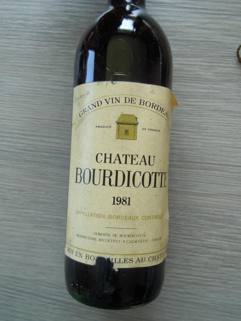 chateau bourdicotte 1981, Verzamelen, Ophalen of Verzenden