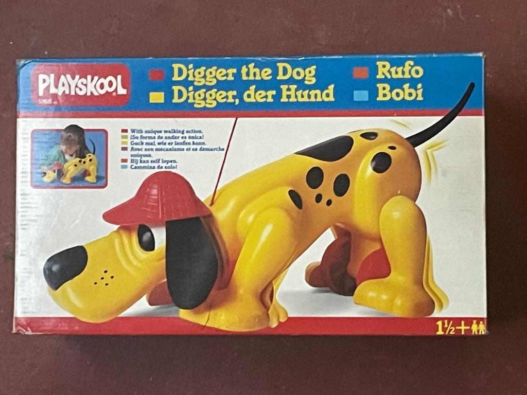 Chien de course Digger Playskool Comme neuf, Enlèvement, Comme neuf