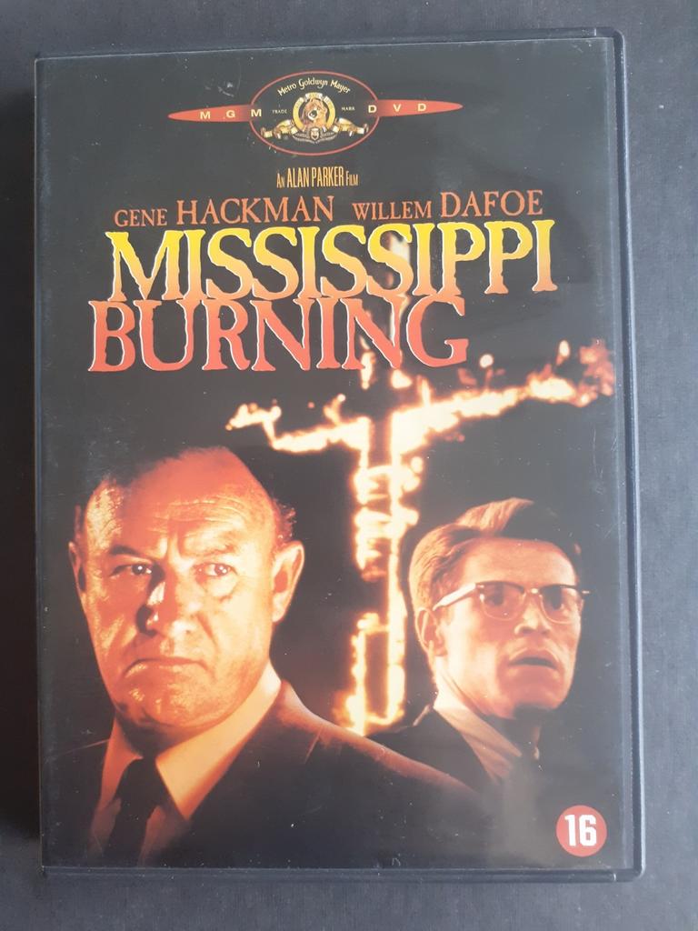 Mississippi burning (1988) - Gene Hackman, Willem Dafoe, Vanaf 16 jaar, 1980 tot heden, Ophalen of Verzenden, Zo goed als nieuw