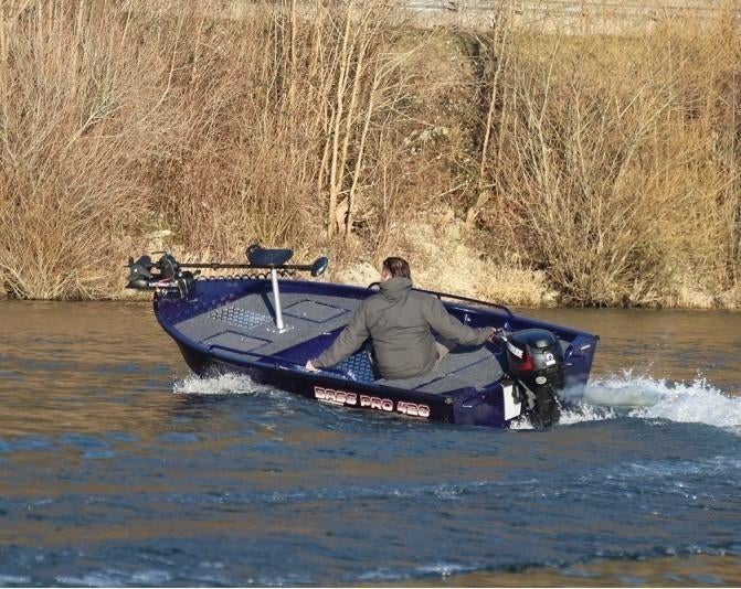 Aluminium boat BASS PRO 420 - NEW, Neuf, 30 ch, Aluminium, Enlèvement