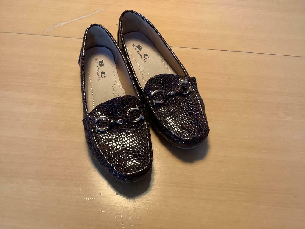 Mocassins dames bruns 41, Comme neuf