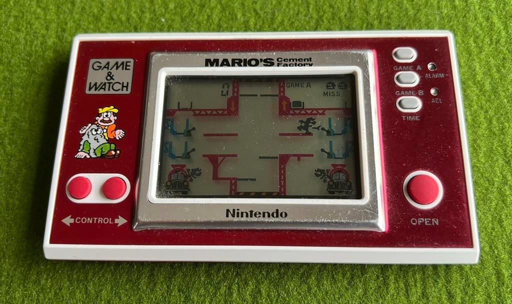Game & watch MARIO’S CEMENT FACTORY 1983, Enlèvement ou Envoi, Utilisé