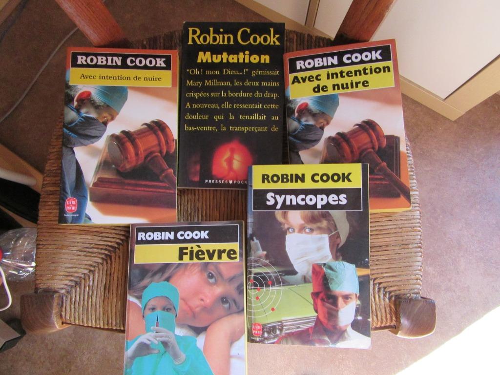 E Robin Cook 4 romans, Enlèvement, Utilisé