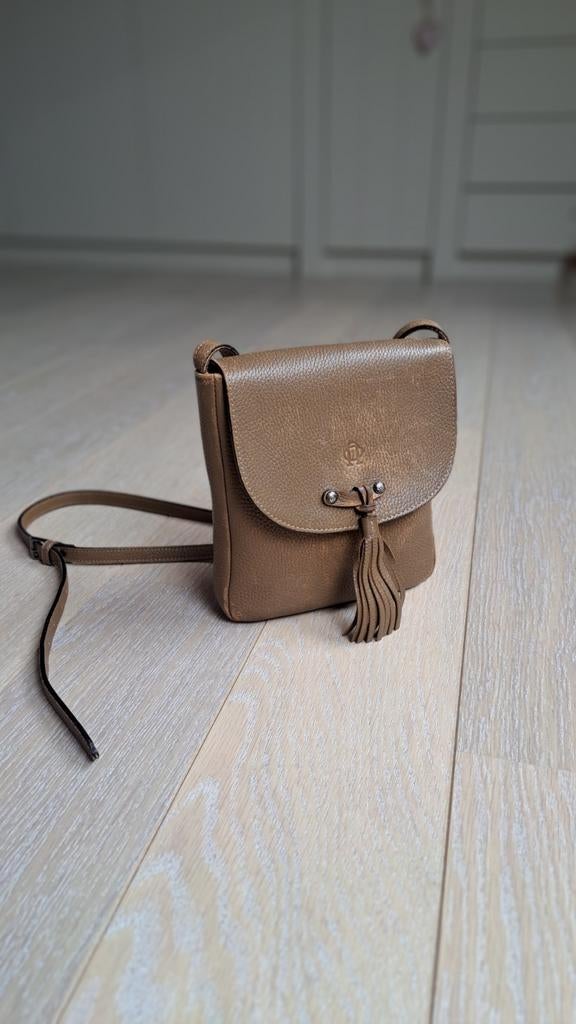 Handtas Nobody beige/bruin, Handtassen en Accessoires, Tassen | Damestassen, Ophalen of Verzenden, Gebruikt, Beige, Handtas