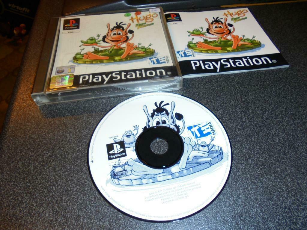 Playstation 1 Hugo Frog Fighter (orig-compleet), Consoles de jeu & Jeux vidéo, Jeux | Sony PlayStation 1, 1 joueur, Enlèvement ou Envoi