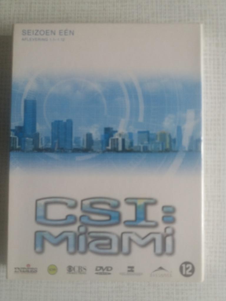 Dvd-Box: CSI Miami seizoen 1., Cd's en Dvd's, Gebruikt, Boxset, Ophalen of Verzenden, Vanaf 12 jaar