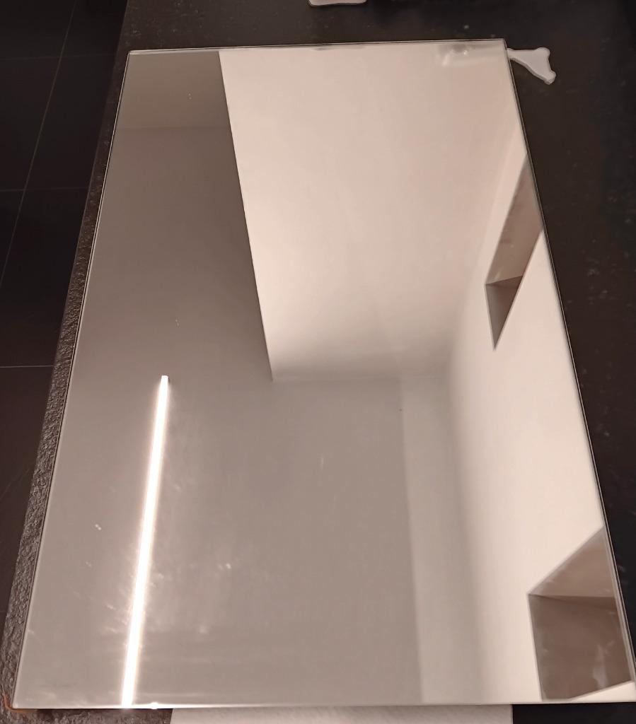 spiegel op kader voor bijvoorbeeld badkamer (2 stuks), Huis en Inrichting, Ophalen, Nieuw, Rechthoekig