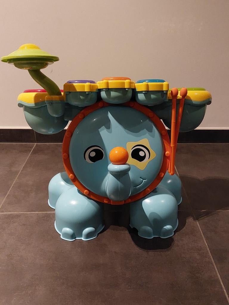 Rock & leer drumstel Vtech, Kinderen en Baby's, Ophalen, Gebruikt