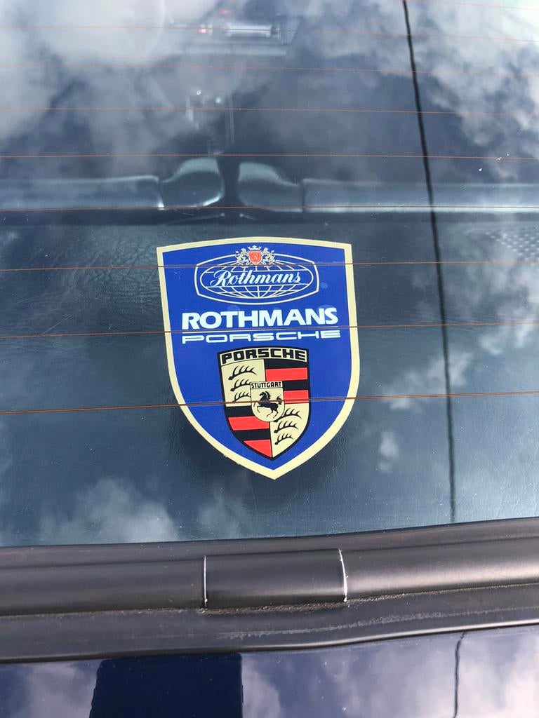 Porsche Rothmans Racing NOS sticker jaren 80, Enlèvement ou Envoi