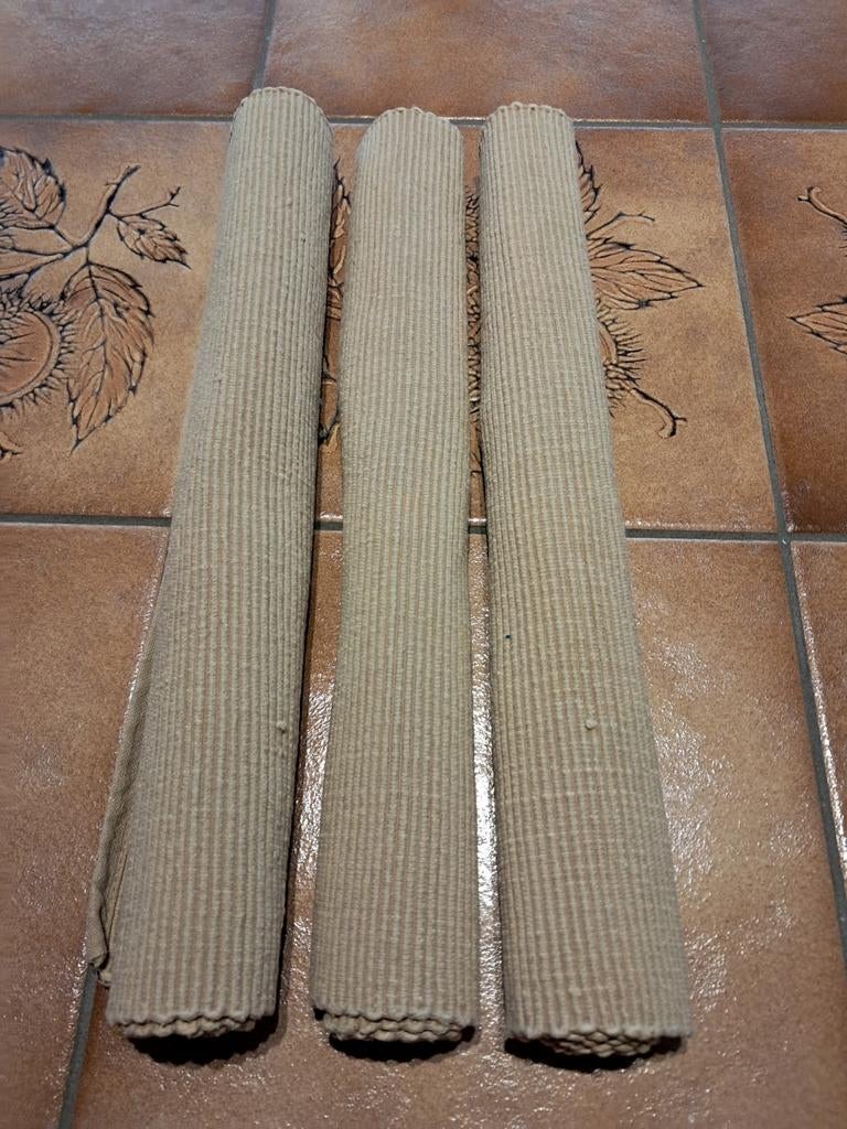 Set van 3 placemats van Casa, Huis en Inrichting, Ophalen of Verzenden, Gebruikt, Beige, Placemat