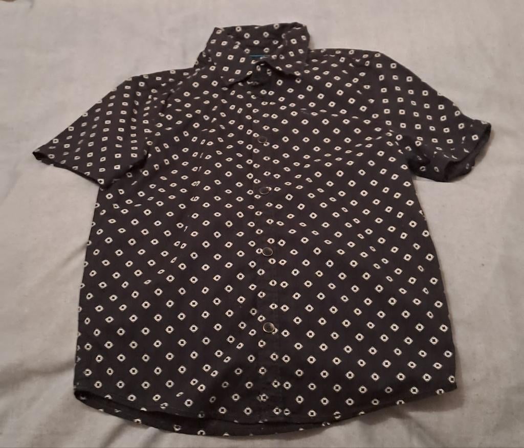 ◇ Hemd met korte mouwen ( Maat 134-140), Kinderen en Baby's, Kinderkleding | Maat 134, C&A, Overhemd of Blouse, Ophalen of Verzenden