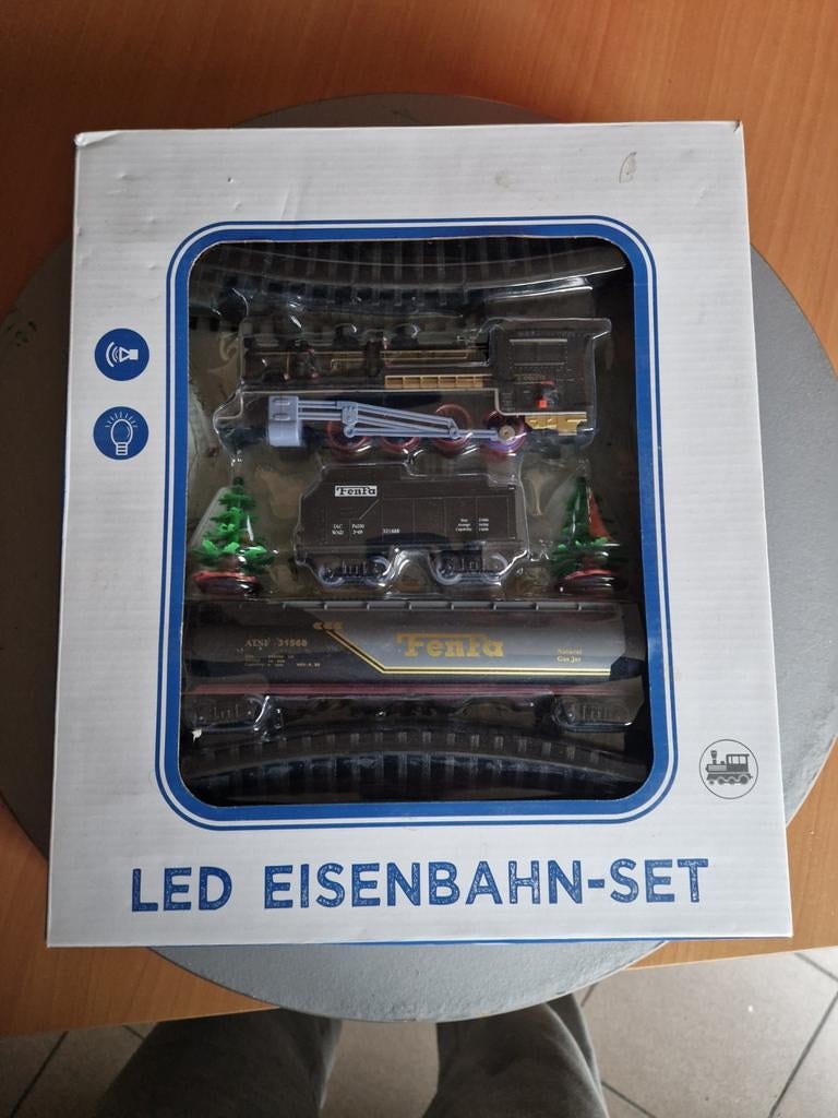 kerst trein voor onder de kerstboom, Ophalen of Verzenden, Nieuw