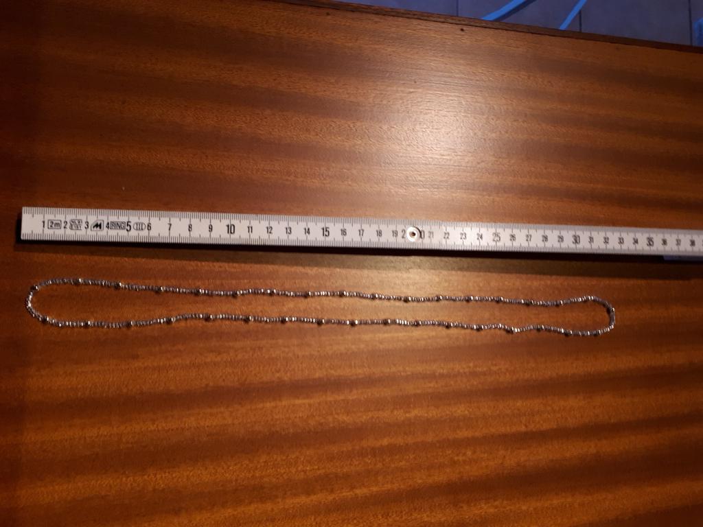Fijne ketting met pareltjes, Ophalen of Verzenden, Zo goed als nieuw