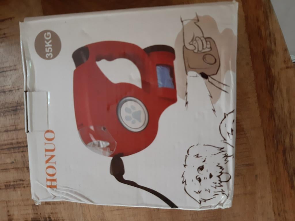 Hondenleiband met zaklamp en poepzakjeshouder, Dieren en Toebehoren, Ophalen, Nieuw