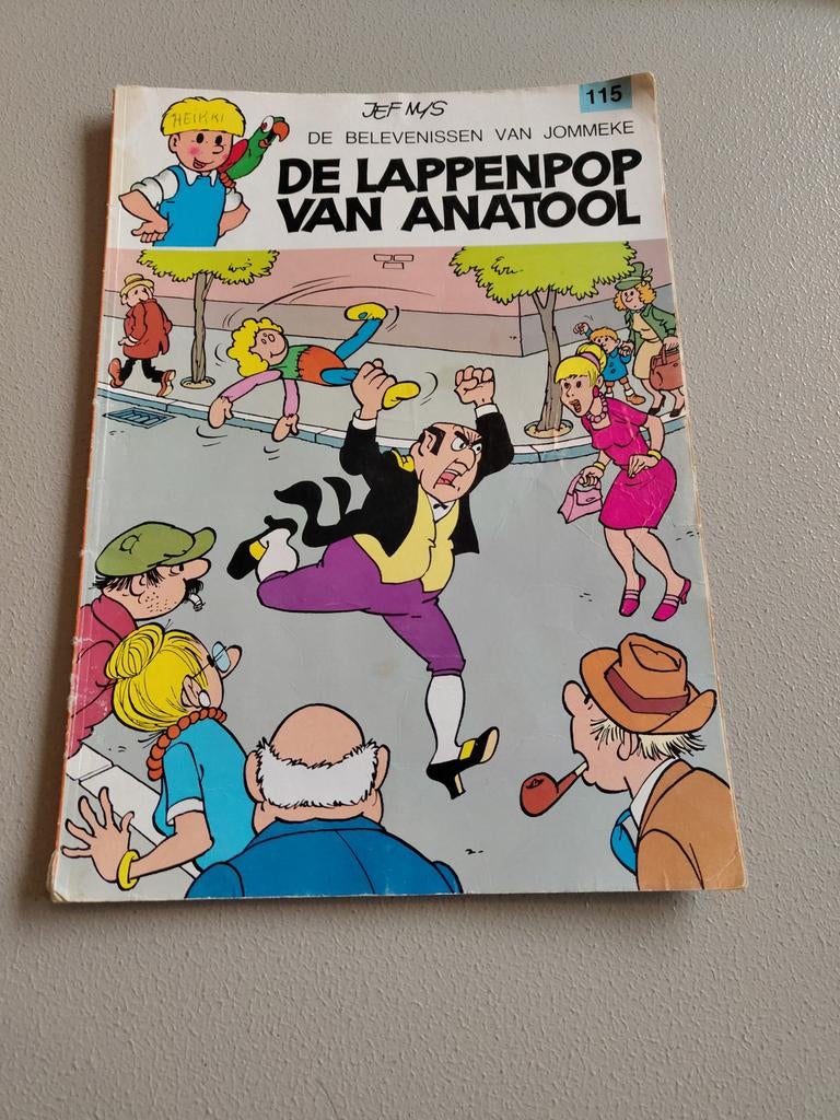 Jommeke, Enlèvement