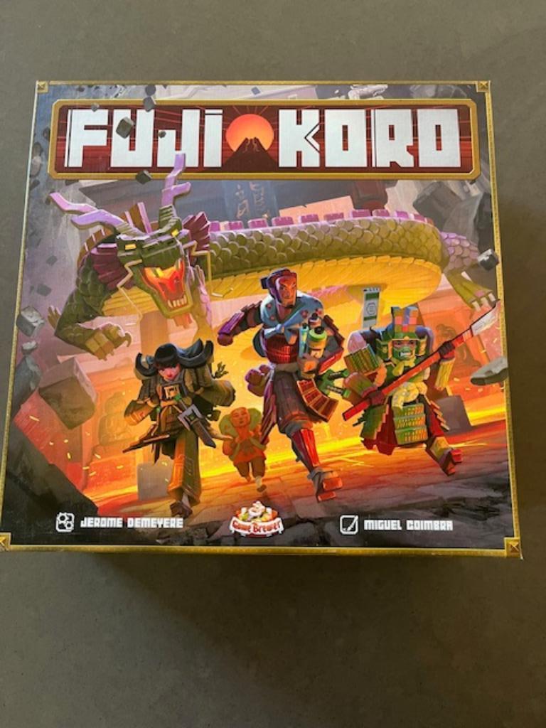 Fujikoro + speelmat bordspel, Hobby en Vrije tijd, Een of twee spelers, Ophalen of Verzenden, Zo goed als nieuw, Game Brewer