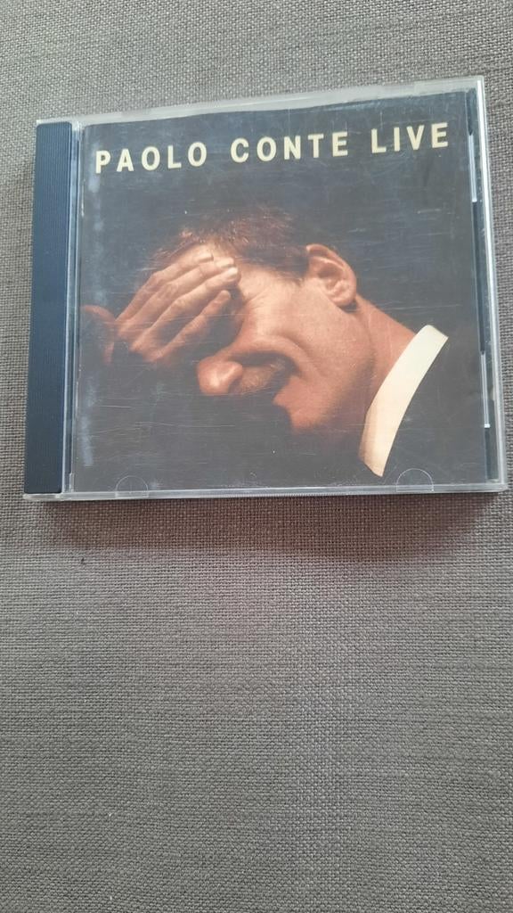 PAOLO CONTE  live, Cd's en Dvd's, Ophalen of Verzenden, Zo goed als nieuw