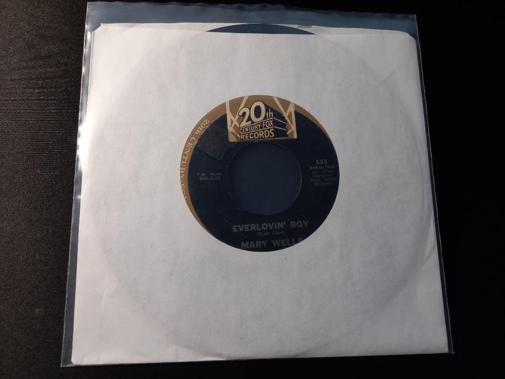 Mary Wells - Everlovin' Boy - Popcorn '7, Northern Soul, Single, Comme neuf, 7 pouces, R&B et Soul