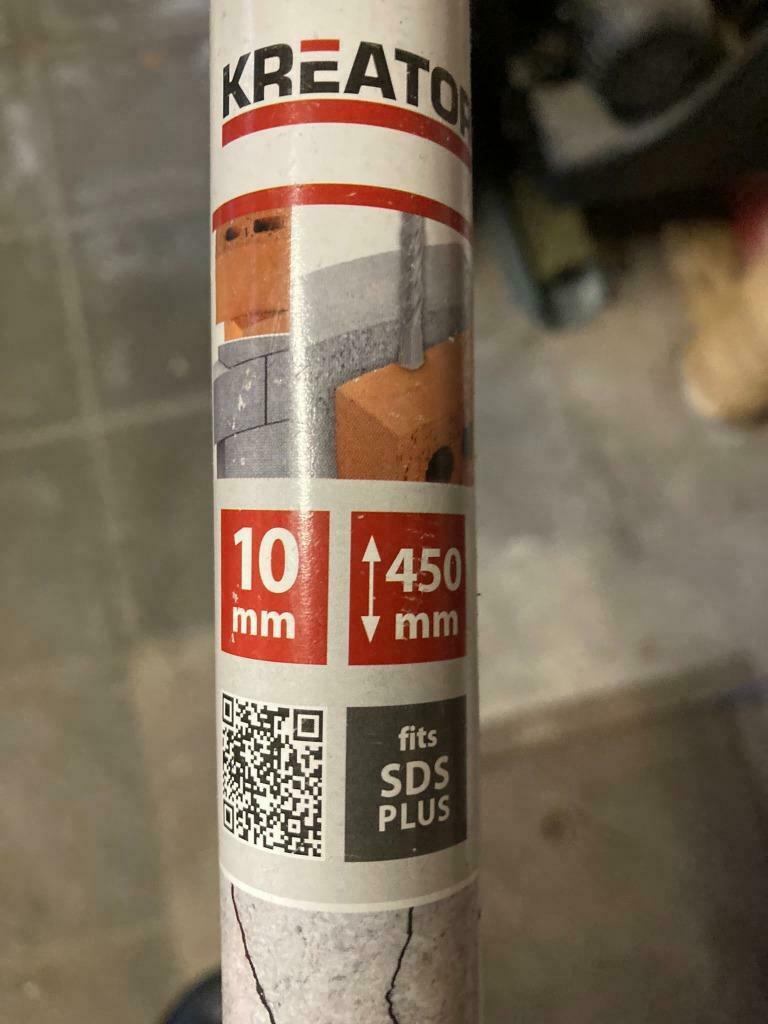 Perceuse à percussion Kreator KRT010915 SDS-plus 10x450 mm, Enlèvement ou Envoi, Utilisé