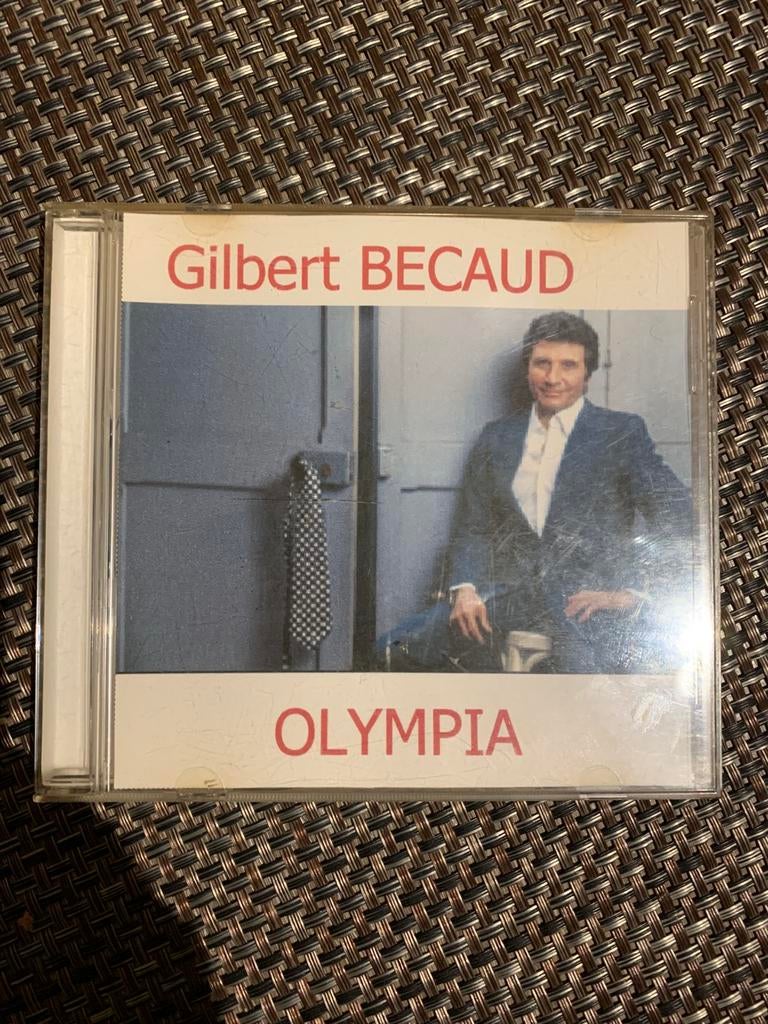 CD Gilbert Becaud Live olympia, Enlèvement, Utilisé, Pop