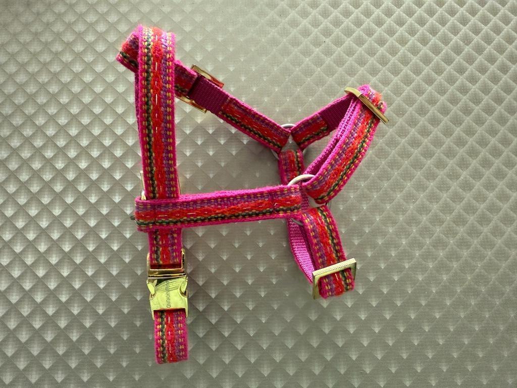 Ibiza Pink harnas Prunkhund (maat S), Dieren en Toebehoren, Honden-accessoires, Ophalen of Verzenden, Zo goed als nieuw