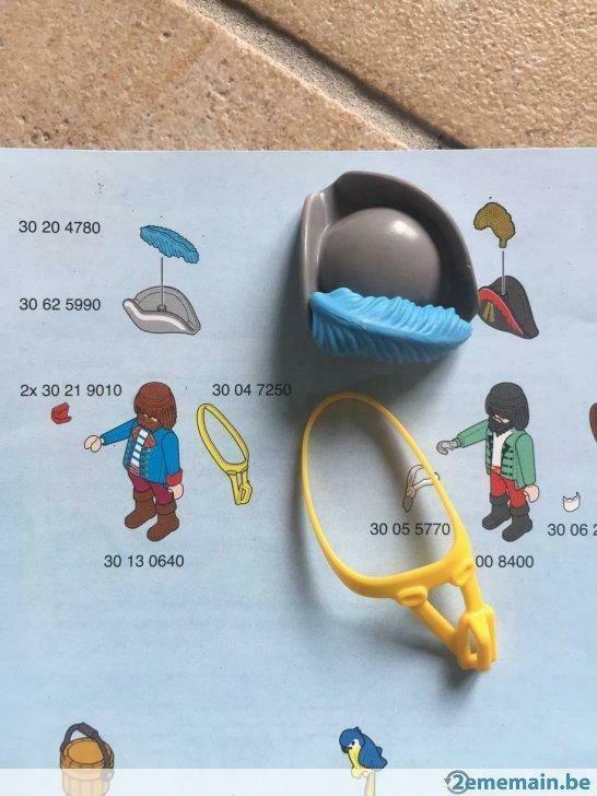 Playmobil Accessoires Bateau Pirate (4424-5736), Ophalen, Gebruikt