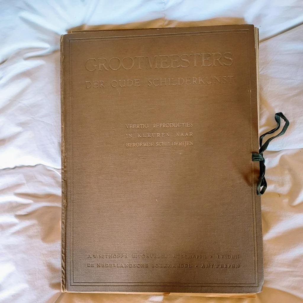 'Grootmeesters Der Oude Schilderkunst', A w Sijthoffs, Peinture et dessin, Enlèvement, Utilisé
