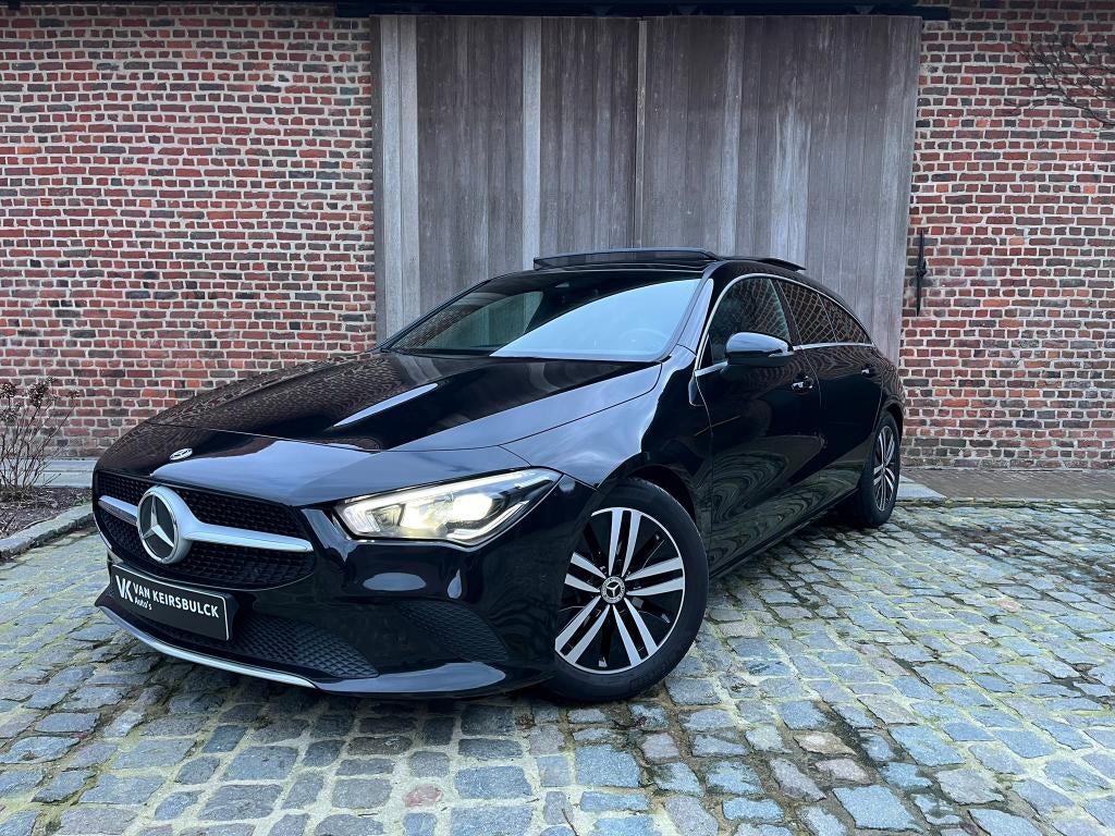 Mercedes-Benz CLA 180 d Luxury Line SB Cam Navi LED Panodak, Auto's, CLA, 1995 cc, 4 cilinders, Leder en Stof