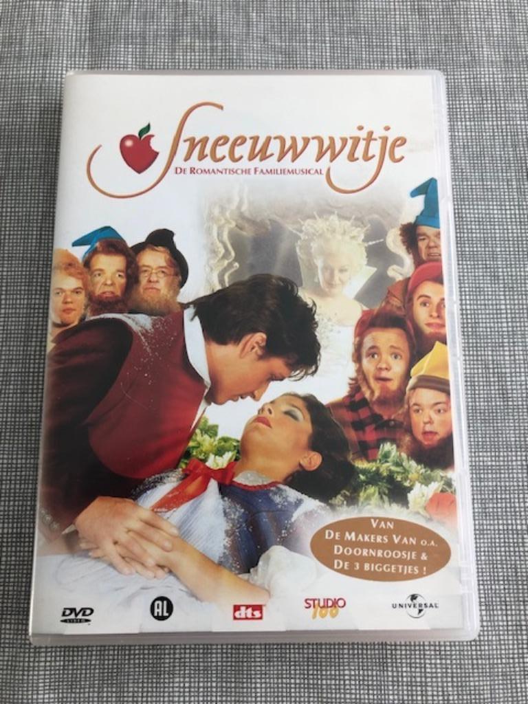 DVD musical sneeuwwitje, Alle leeftijden, Ophalen, Zo goed als nieuw