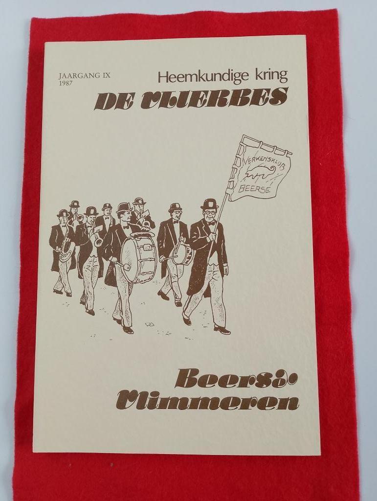 Beerse Vlimmeren : jaarboek 1987 De Vlierbes, Ophalen of Verzenden, Zo goed als nieuw, De Vlierbes