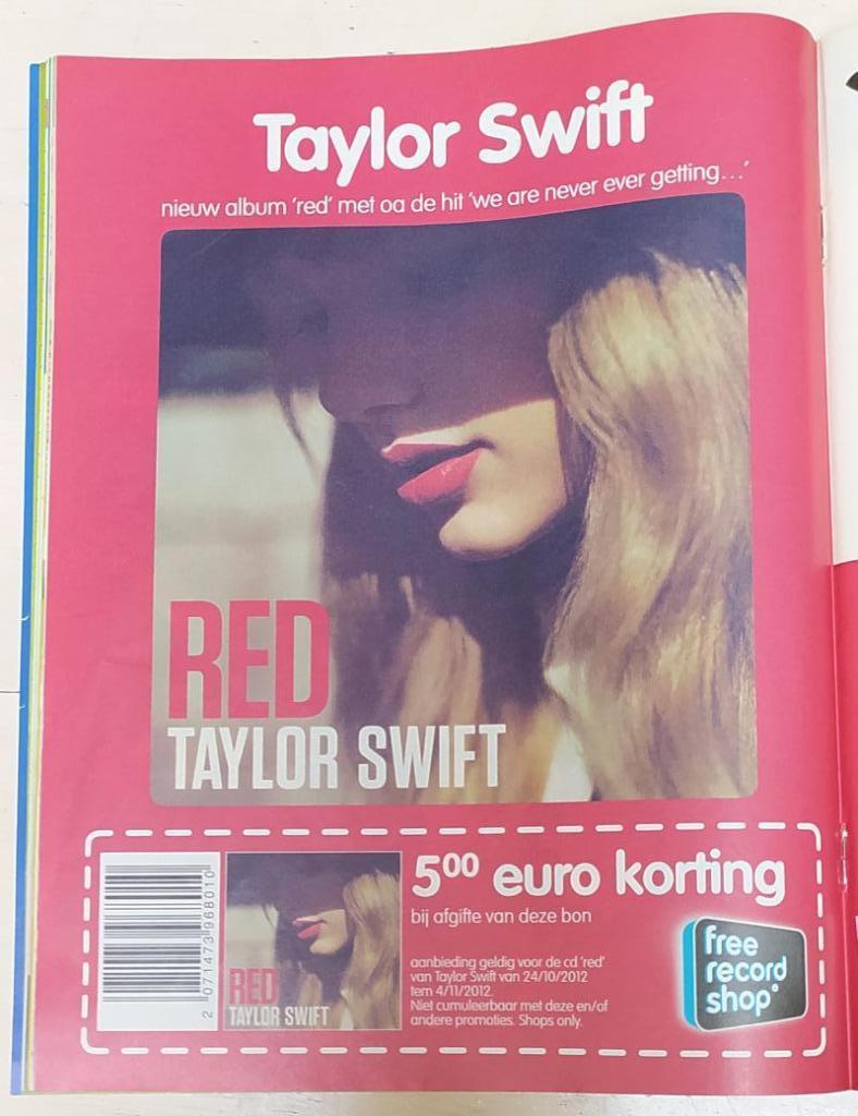 tijdschriftartikels Taylor Swift (uit Joepie), Ophalen