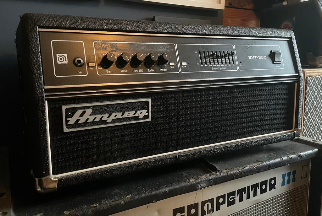 Ampeg SVT-350 (made in USA), Muziek en Instrumenten, Ophalen, Gebruikt, Basgitaar, 100 watt of meer