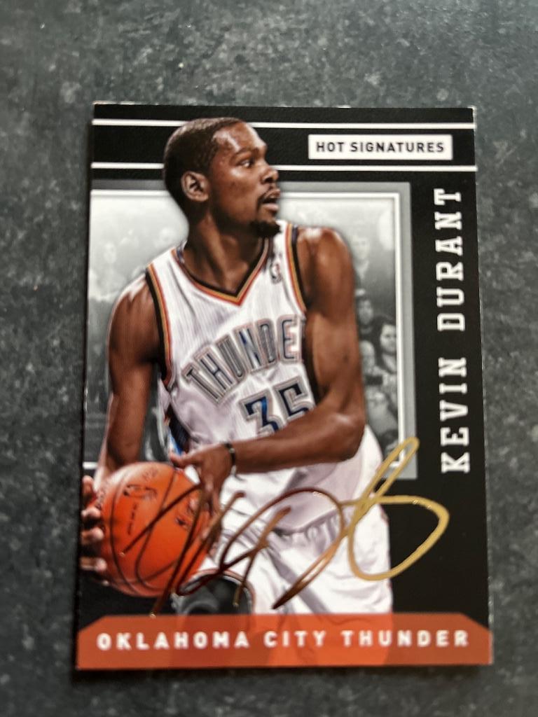 Panini 2014 : les plus belles signatures de Kevin Durant, Enlèvement ou Envoi, Comme neuf, Sport