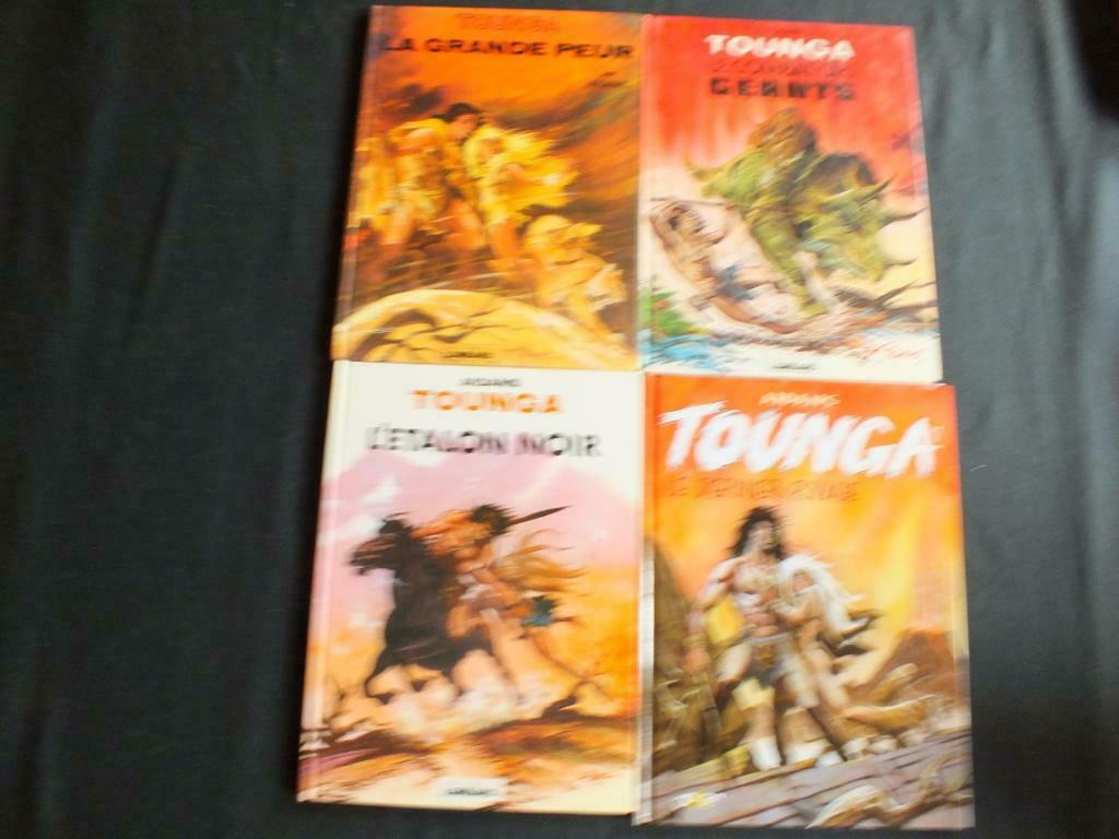 TOUNGA (2 ALBUMS E.O).        EDITIONS DU LOMBARD, Meerdere stripboeken, Ophalen of Verzenden, Gelezen, AIDANS